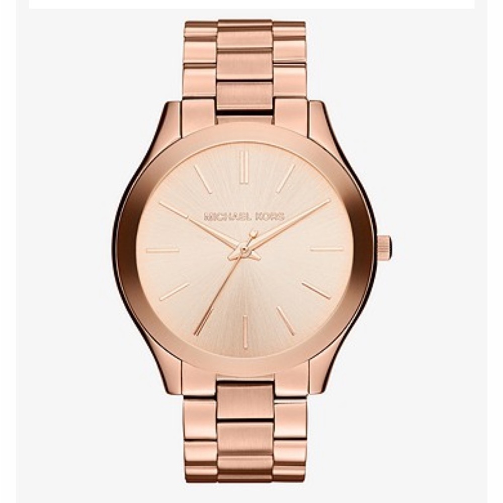 Michael Kors watch (rose gold)